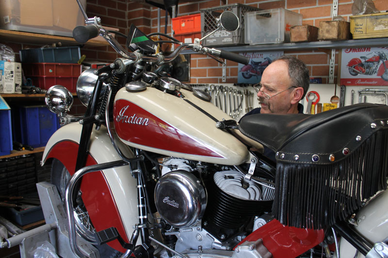 1947 Indian Chief Motorcycle